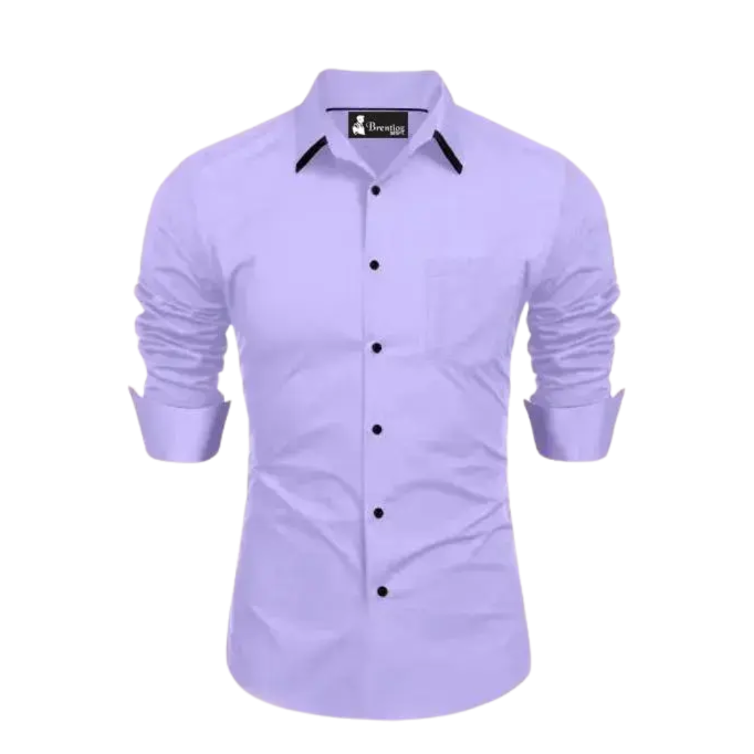 Bold Pairs Men's Solid Cotton Shirt – Stylish & Versatile (M to XXL)