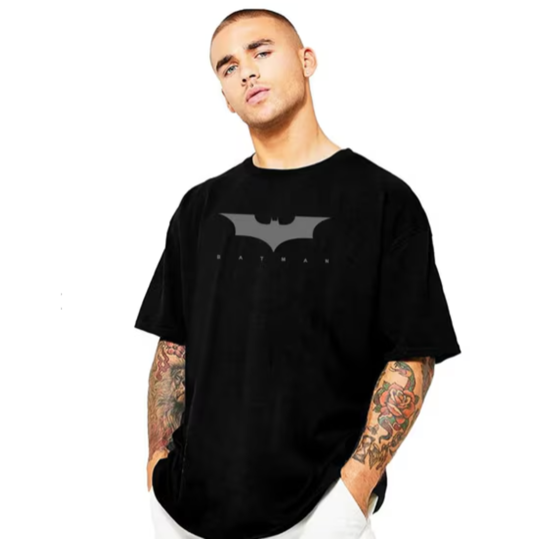 Batman Printed Oversized T-Shirt for Men