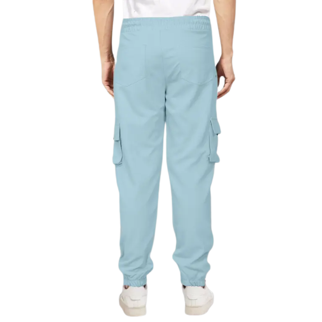 Bold Pairs Men's Stretchable Polycotton Cargo Pants