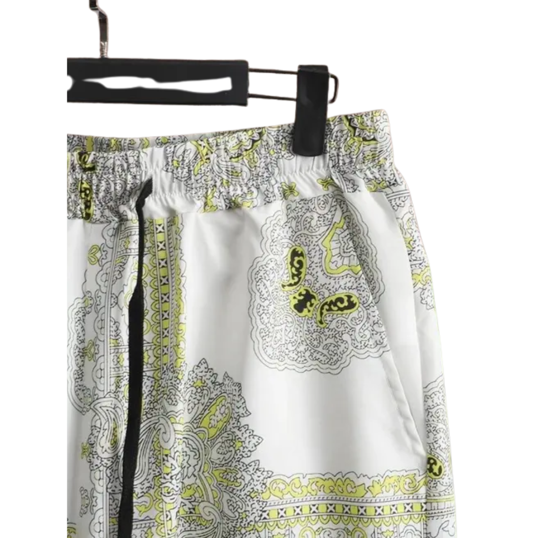 Men's Fancy Printed Co-ord Set | Lycra Night Suit