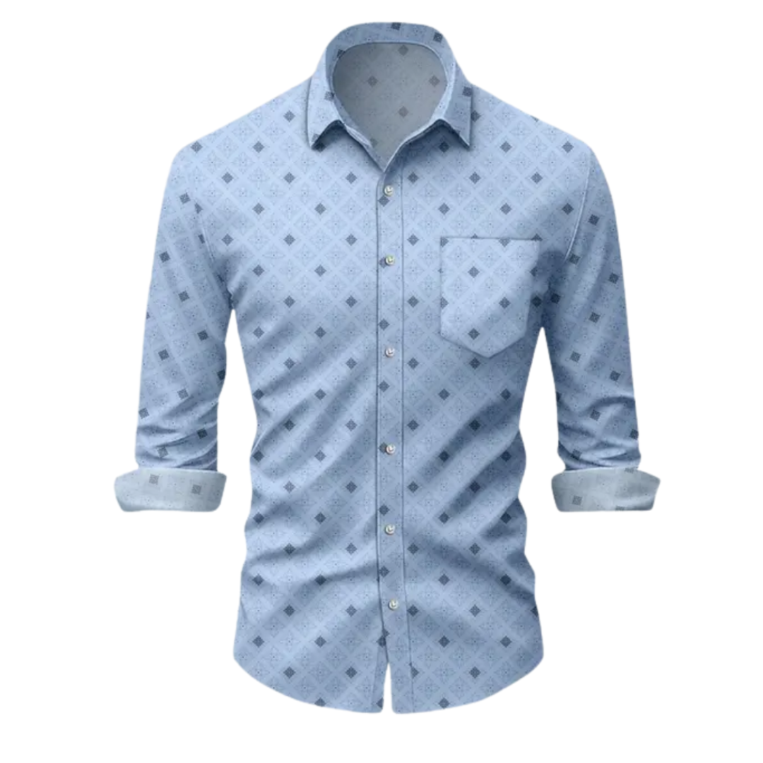 Men's Printed Cotton Shirt – Pretty Graceful Edition