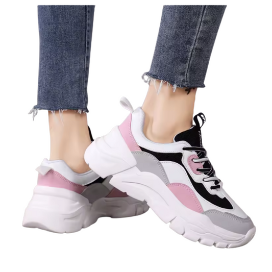 Chunky Mesh Sneakers For Women