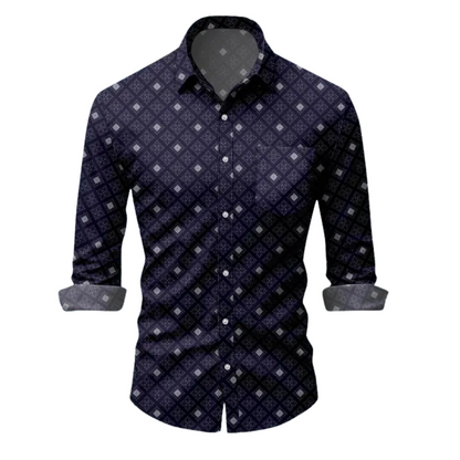 Men's Printed Cotton Shirt – Pretty Graceful Edition