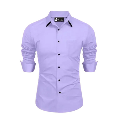 Bold Pairs Men's Solid Cotton Shirt – Stylish & Versatile (M to XXL)