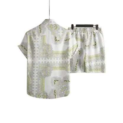 Men's Fancy Printed Co-ord Set | Lycra Night Suit
