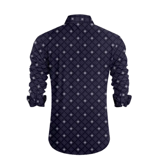 Men's Printed Cotton Shirt – Pretty Graceful Edition