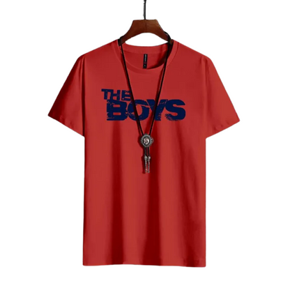 Bold Pairs Men's Printed Cotton T-Shirts - Pack of 3 | Maroon, Orange, Navy | Casual Regular Fit