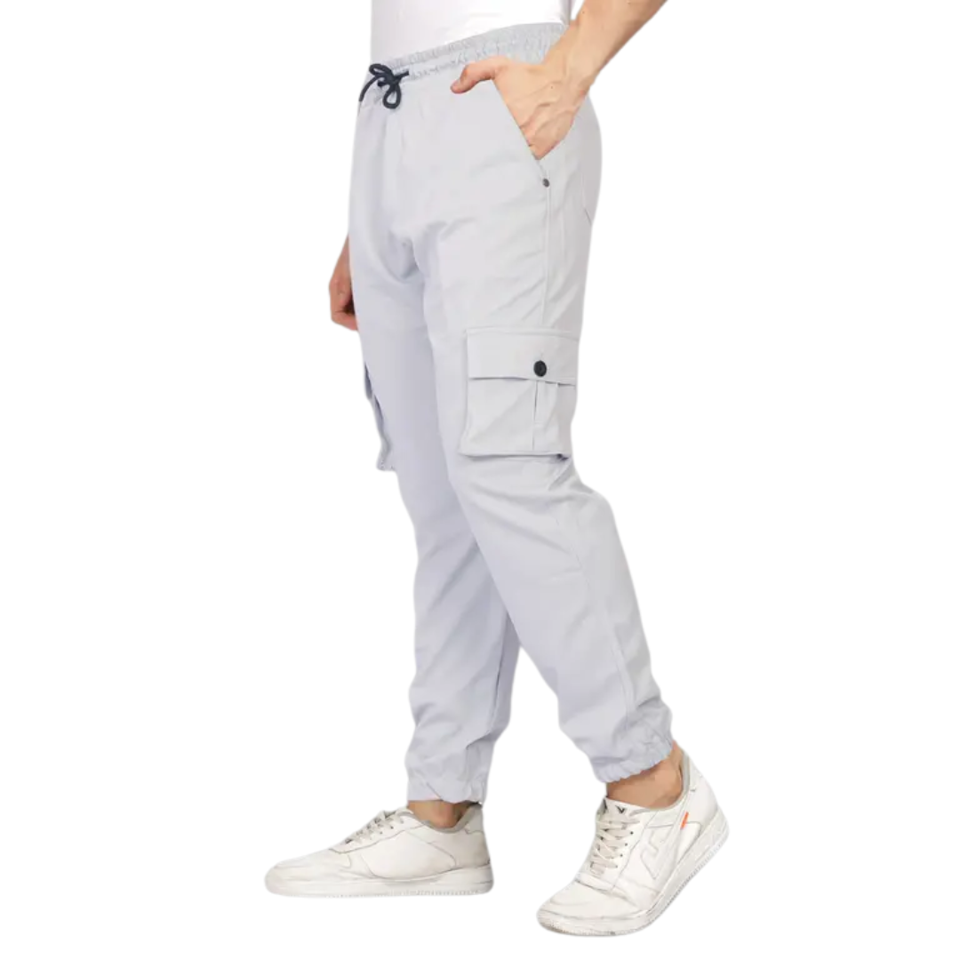 Bold Pairs Men's Stretchable Polycotton Cargo Pants