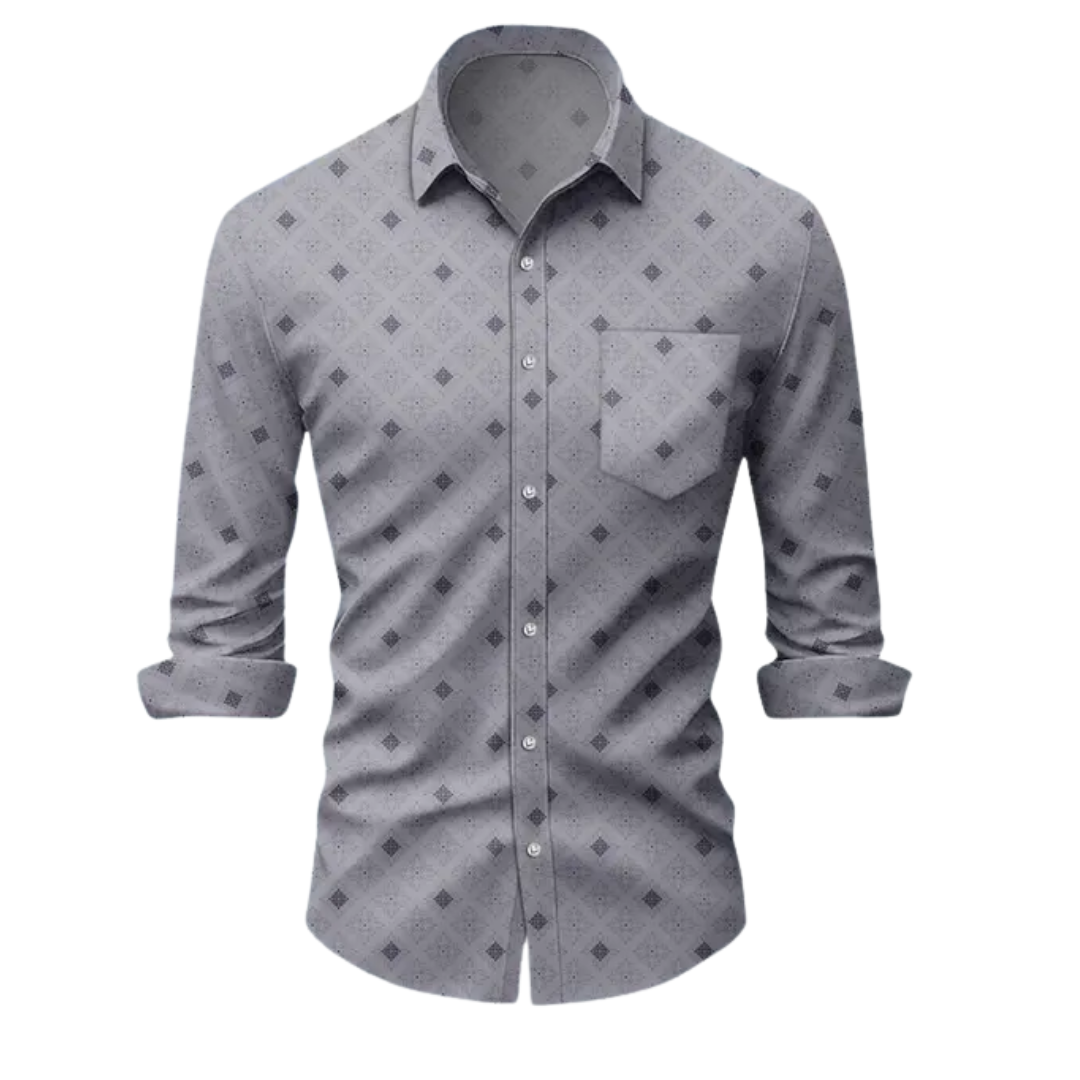 Men's Printed Cotton Shirt – Pretty Graceful Edition