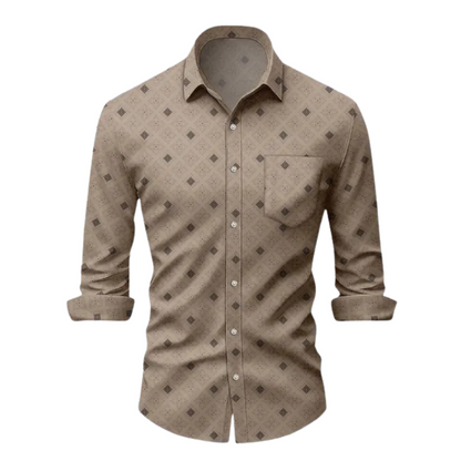 Men's Printed Cotton Shirt – Pretty Graceful Edition
